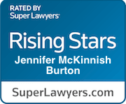 Rated By Super Lawyers | Rising Stars Jennifer McKinnish Burton | SuperLawyers.com